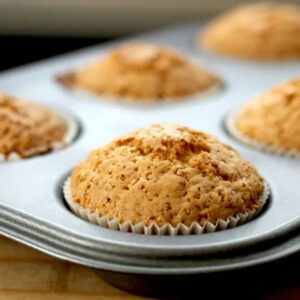 Muffins pour chien à la dinde et à la carotte  (6 pièces)