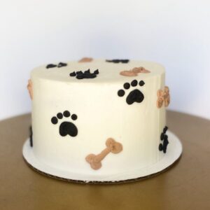 Pasteles sin horno para perros Plátano y crema de cacahuate